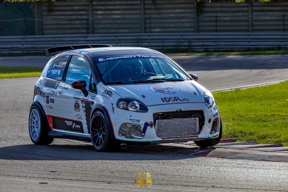 Image of Abarth Grande Punto on track in Italy